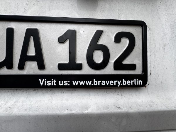 Soli Kennzeichenhalter Bravery - We do Aid  ( Set ) – Bild 2